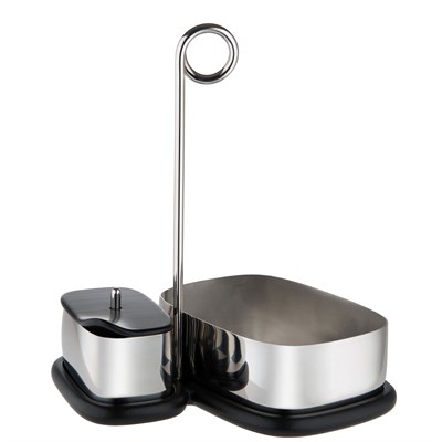 Alessi Kapaklı Çay ve Kahve Aksesuarları Seti 23 cm