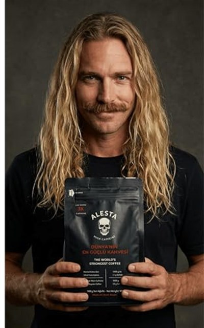 Alesta Coffee Yüksek Kafeinli Öğütülmüş Filtre Kahve 250 Gr. / Sporcu Kahvesi 3 Kat Kafein(french Press Ve Makine)