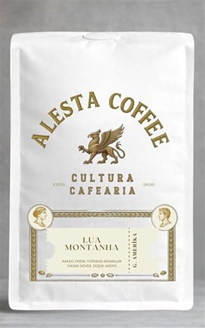 Alesta Coffee&Roastery Espresso Kavrulmuş Çekirdek Kahve 1000 Gr.