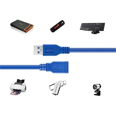 Alfais 4288 Usb 3.0 Hdd Harddisk Bilgisayar Uzatma Kablosu 1.5 Metre