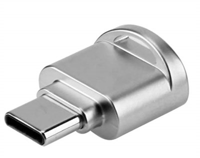 Alfais 4477 USB Type-C 3.1 To Micro SD TF Hafıza Kart Okuyucu OTG Adaptörü