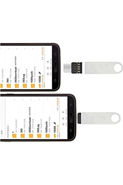 Alfais 4497 Type C To Usb Çevirici Mini Dönüştürücü Adaptör