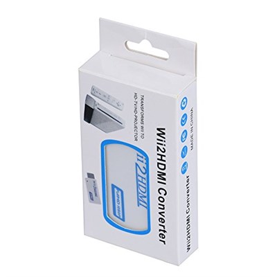 Alfais 4542 Nintendo Wii için HDMI Tv Kablo Çevirici Dönüştürücü Adaptör