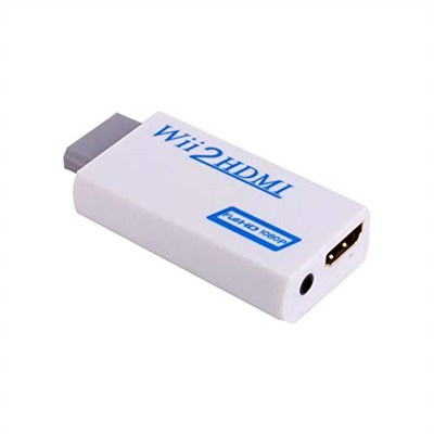 Alfais 4542 Nintendo Wii için HDMI Tv Kablo Çevirici Dönüştürücü Adaptör