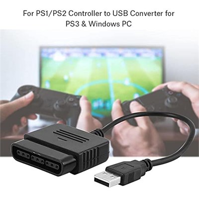 Alfais 5023 Usb To Ps2 PC Bilgisayar Oyun Kolu Çevirici Dönüştürücü