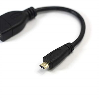 Alfais 5139 Micro Mikro Hdmi Çevirici Dönüştürücü Adaptör Kablosu 15cm