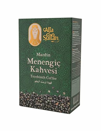 Alia Sultan Mardin Menengiç Kahvesi 250 g Paket - Otantik ve Geleneksel Zengin Lezzet - Yabani Antep Fıstığı İçerikli - Sakızımsı Tat - Mükemmel Aroma