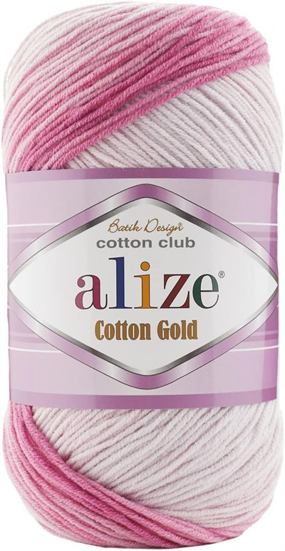 Alize Cotton Gold Batik El Örgü İpi 5 Adet (7829)