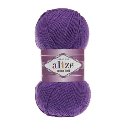 Alize Cotton Gold El Örgü İpliği 5 Adet (Mor 44)
