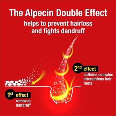 Alpecin Double Effect- Kafeinli Dökülme Kepek Önleyici Şampuan – 200 ml