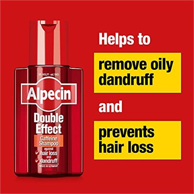 Alpecin Double Effect- Kafeinli Dökülme Kepek Önleyici Şampuan – 200 ml