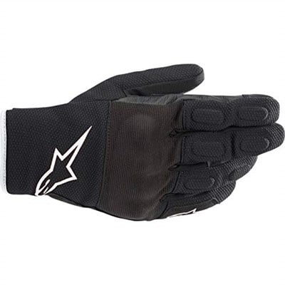 ALPINESTARS S-MAX DRYSTAR GLOVES BLACK/WHITE (M)