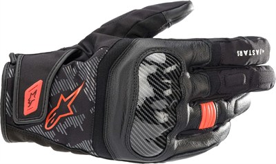 Alpinestars SMX-Z Drystar Mens Leather Motorcycle Gloves Black/Red XL