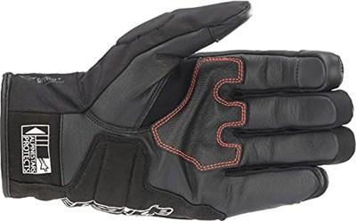 Alpinestars SMX-Z Drystar Mens Leather Motorcycle Gloves Black/Red XXL