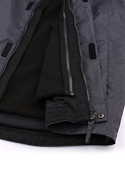Alpinist Hannah Sigfred 3 in1 Outdoor Jacket Erkek Outdoor Montu 10007626HHX.01 Gri