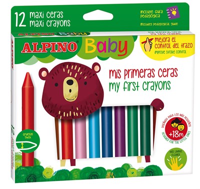 Alpino 12li Paket Mum Boya Kalemi Baby DA00060