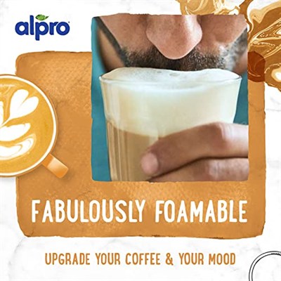 Alpro Barista Badem Sütü 1 L Vegan Laktozsuz Bitkisel Bazlı