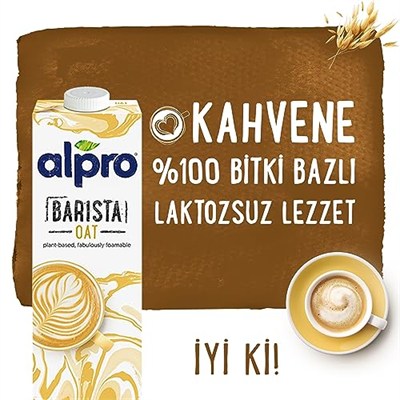 Alpro Barista Yulaf İçecek 1000 ml