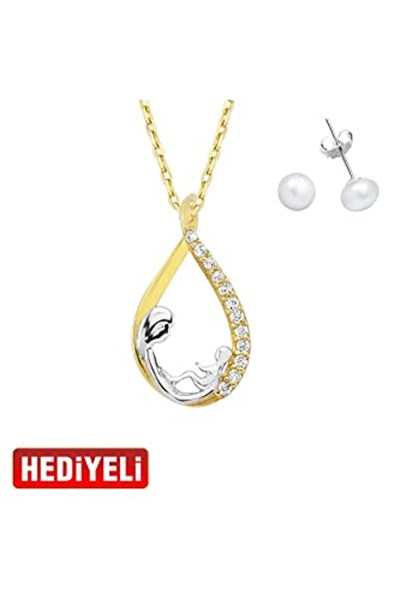 Altın Sepeti Anne Kolye