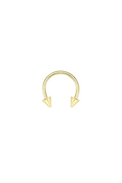 Altın Sepeti Ok Modeli Septum Halka Piercing