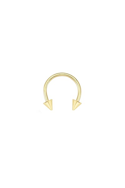 Altın Sepeti Ok Modeli Septum Halka Piercing