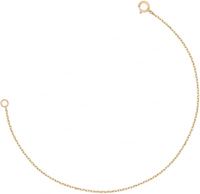 Altın Sepeti Rose Gümüş 15 cm Kolye Uzatma Zinciri