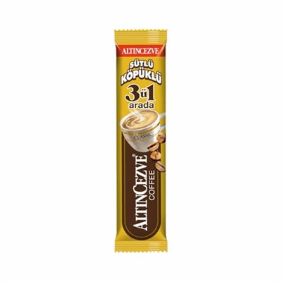 Altıncezve 3ü1 Arada Üçü Bir Arada Sütlü Köpüklü (Tek İçimlik) -16 Gr X 40 Adet
