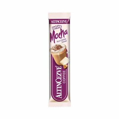 Altıncezve 3ü1 Arada Üçü Bir Arada White Mocha Beyaz Çikolata Aromalı (Tek İçimlik) 17 Gr X 40 Adet