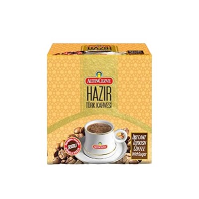 Altıncezve Hazır Türk Kahvesi Şekerli Tek Kullanımlık 20li Paket
