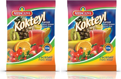 Altıncezve Kokteyl Karışık Meyve Aromalı İçecek Tozu 250 Gr 2li paket
