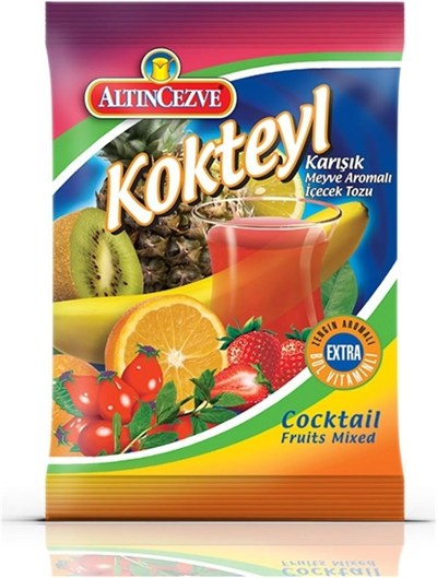 Altıncezve Kokteyl Karışık Meyve Aromalı İçecek Tozu 250 Gr
