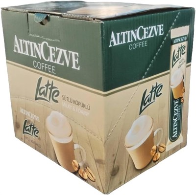 Altıncezve Latte Sütlü Köpüklü 40lı Paket (Tek İçimlik) 16 Gr x 40 Adet
