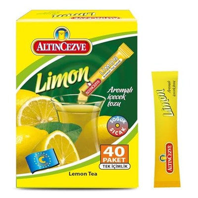 Altıncezve Limon Aromalı Tek İçimlik İçecek Tozu 1,5 Gr x 40 Adet
