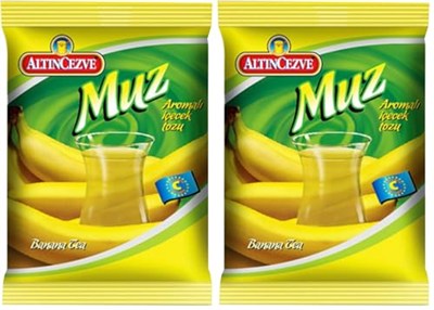 Altıncezve Muz Aromalı İçecek Tozu 250 Gr 2li paket