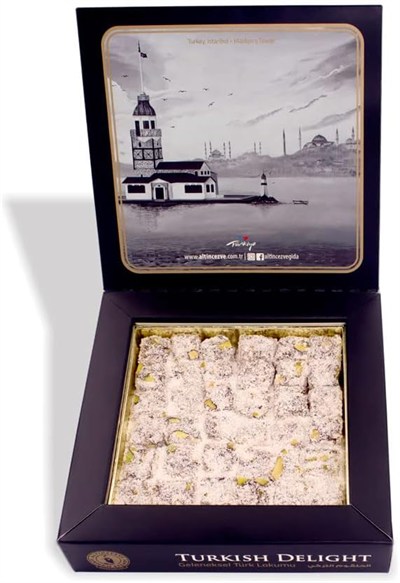 Altıncezve Orhan Efendi Çifte Kavrulmuş Antep Fıstıklı Hindistan Cevizli Lokum 200 Gr