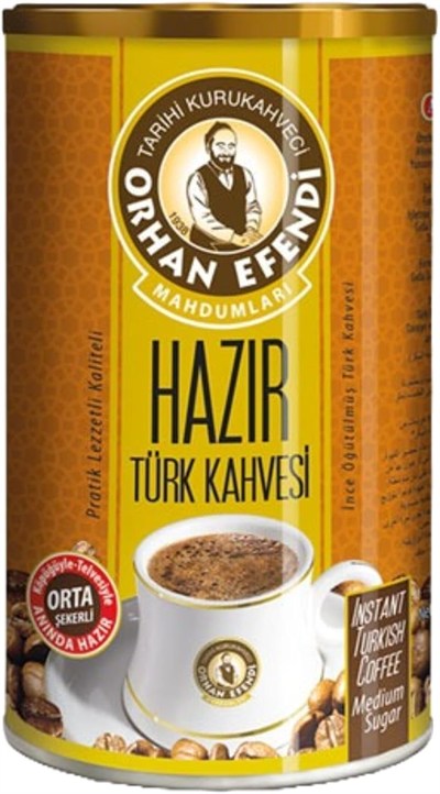 Altıncezve Orhan Efendi Hazır Türk Kahvesi Orta Teneke 500 Gr