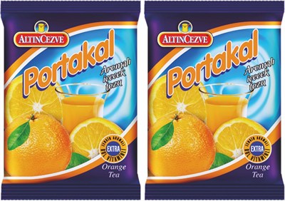 Altıncezve Portakal Aromalı İçecek Tozu 300 Gr 2li paket