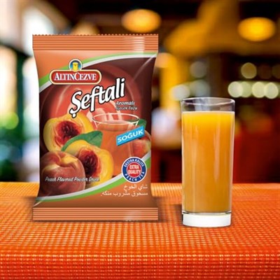 Altıncezve Şeftali Aromalı Toz İçecek - Soğuk Şeftali 450 Gr