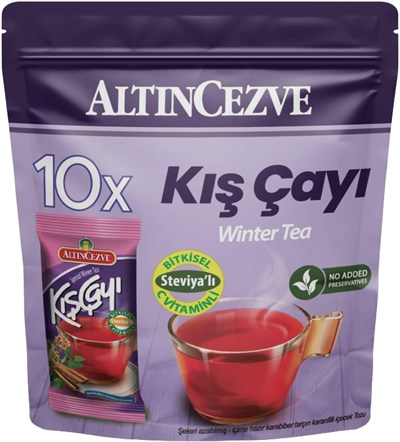 Altıncezve Tek İçimlik Doğal içerikli Kış Çayı 10 x 10 gr