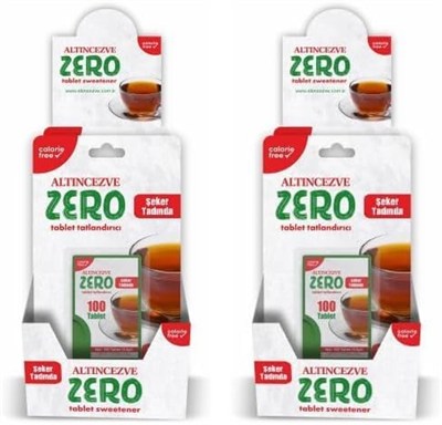 Altıncezve Zero Tablet Tatlandırıcı 100 Tablet