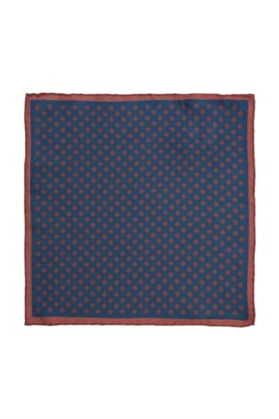 ALTINYILDIZ CLASSICS Desenli Lacivert- Bordo Klasik Mendil
