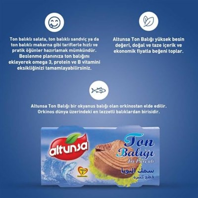 Altunsa Ton Balığı 2×160 Gr