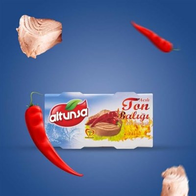 Altunsa Ton Balığı Acılı 160 Gr x 2