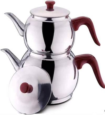 Alüminyum Çaydanlık 1. Kalite Orta Boy 24cm