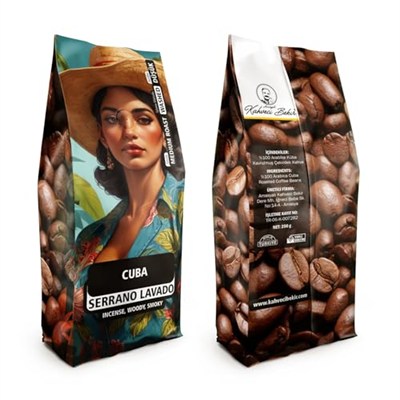 Amasyalı Kahveci Bekir Cuba Serrano Lavado Kahve Çekirdek 250g