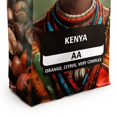 Amasyalı Kahveci Bekir Kenya AA Kahve Çekirdek 250g