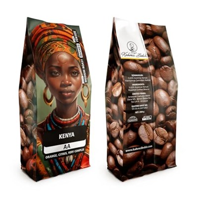 Amasyalı Kahveci Bekir Kenya AA Kahve Çekirdek 250g
