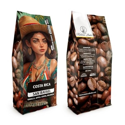 Amasyalı Kahveci Bekir Kosta Rika San Rafael Kahve Çekirdek 250g