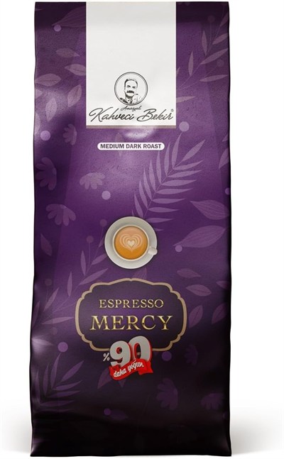 Amasyalı Kahveci Bekir Mercy Espresso Kahve Çekirdek 250g