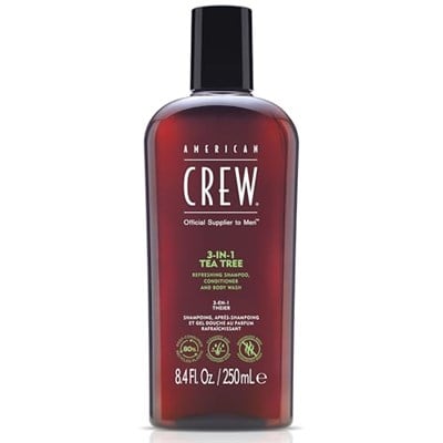 American Crew Crew 3In1 Tea Tree, 250ml/ 8.45Oz